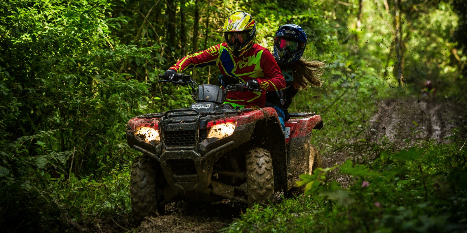 Quadriciclo em trilha off-road em Socorro SP
